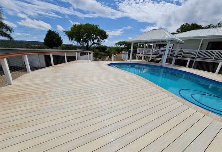 9 WPC decking