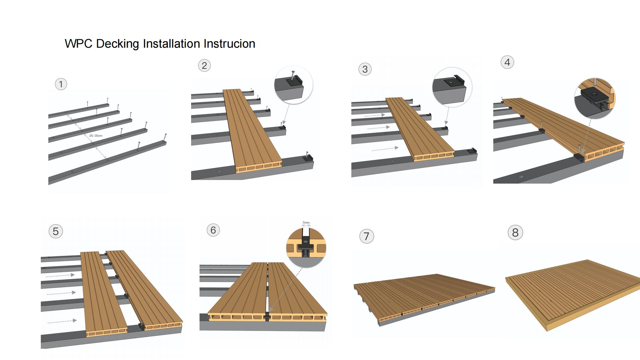 WPC DECKING INSTALL WPC DECKING INSTALL