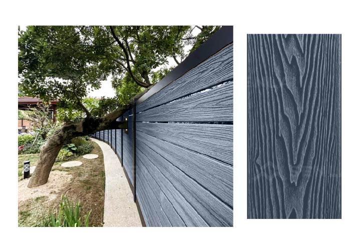 WPC decking color option
