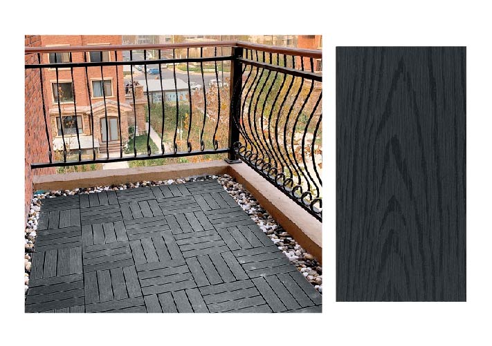 WPC decking color option