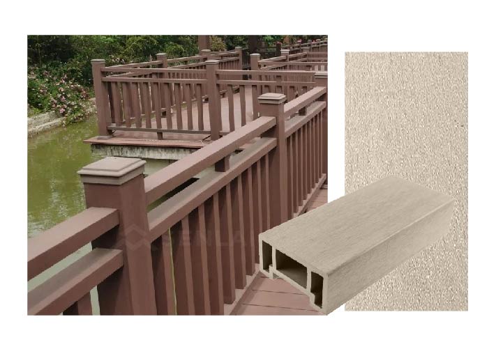 WPC decking color option